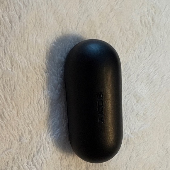 Sony Black Wireless Earbuds with Charging Case - Picture 2 of 5